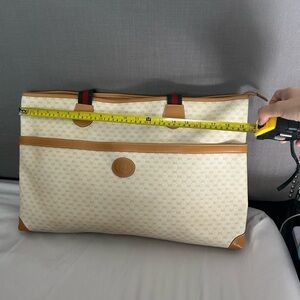 Gucci Micro GG Sherry-line handle Vintage Tote